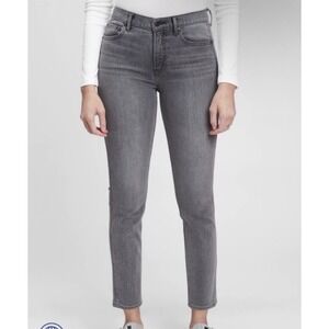 Gap Vintage Slim Mid Rise Jeans Faded Black Stretch Denim 27 4T Tall